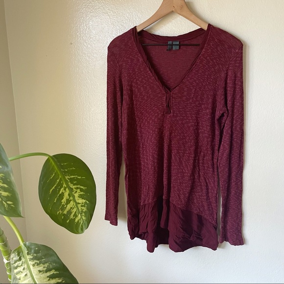 Anthropologie | Knit Ruffle Hem Tunic - Picture 1 of 6